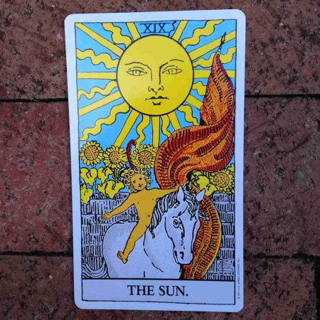 Аркан солнце Таро Уэйта
