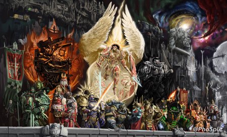 Warhammer 40000 Примарх Хорус