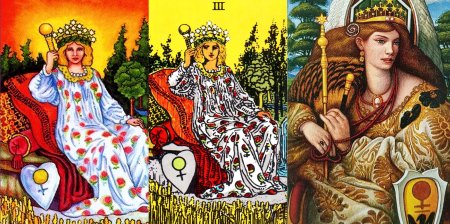 3 Аркан Императрица Таро Уэйта