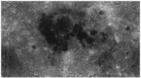 Луна карта поверхности