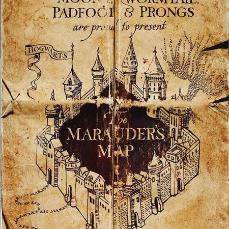 Карта морадереров Гарри Поттер
