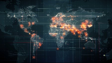 Обои на рабочий стол карта мира