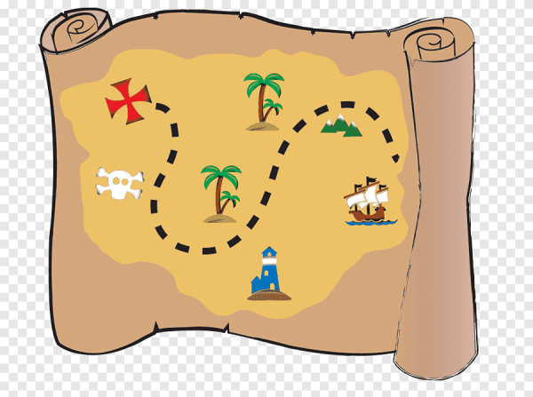 Квест карта остров сокровищ