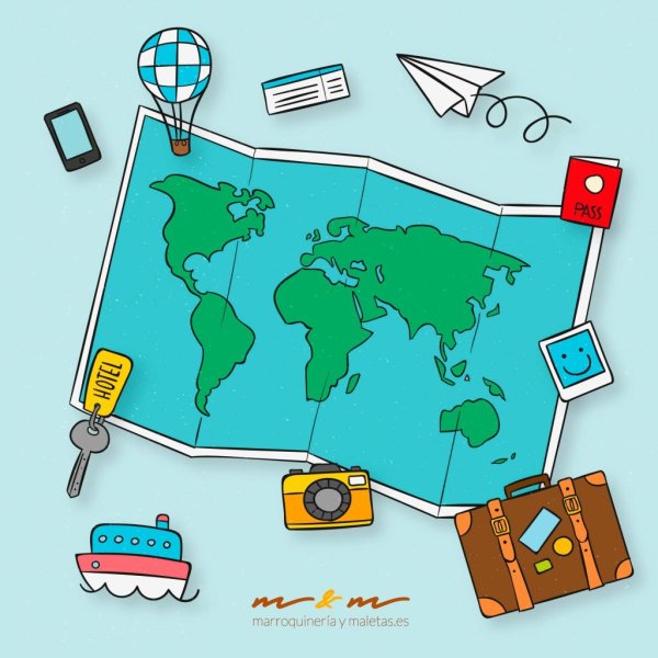 Карта путешествия для детей