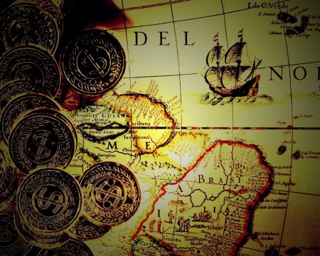 Карта сокровищ Пиратская