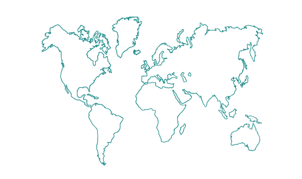 Силуэты континентов