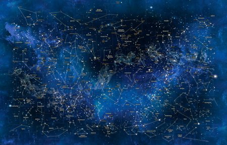 Астрономия созвездия карта звездного неба