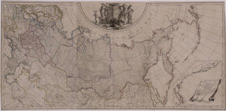 Карта Российской империи 1825 года