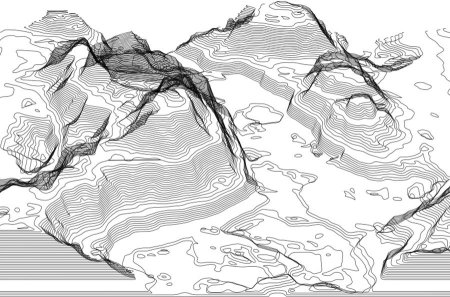 Топография горы