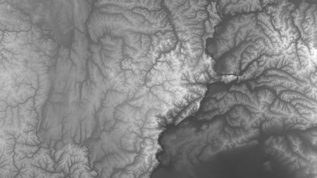 Displacement Map Terrain горы