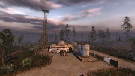 Сталкер тень Чернобыля локация ЧАЭС