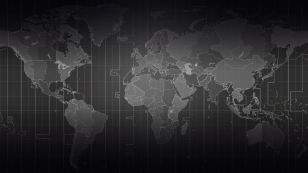 Обои карта мира