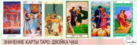 2 Кубков Таро