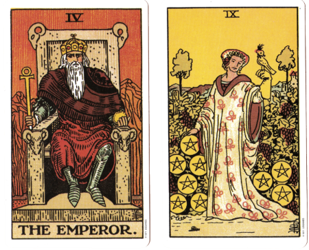 4 Император Таро Уэйта