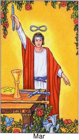 Старшие арканы Таро Уэйта маг