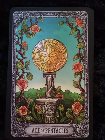 Ace of Pentacles Таро