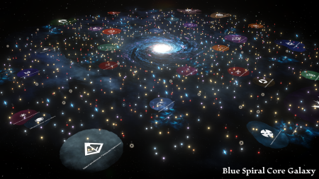 Спиралевидная Галактика Стелларис