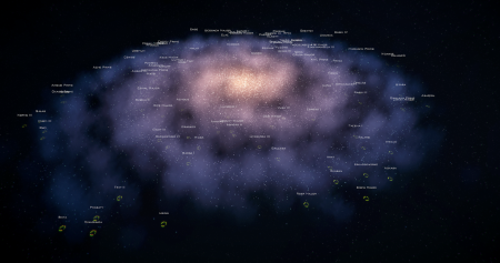 Звездные врата карта Галактики