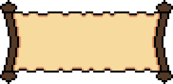 Пиксельная табличка