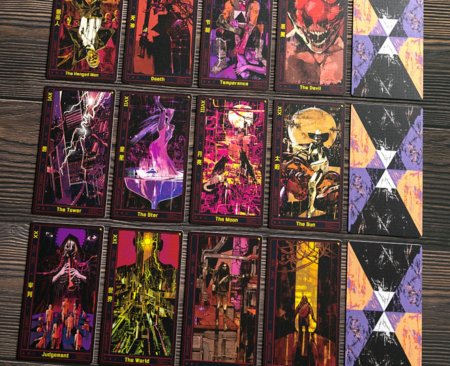 Cyberpunk 2077 карты Таро