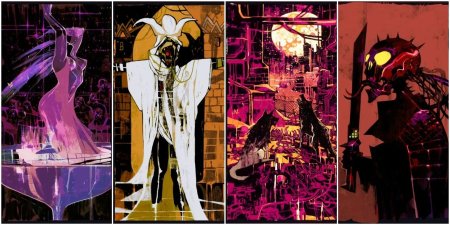 Карты Таро киберпанк 2077