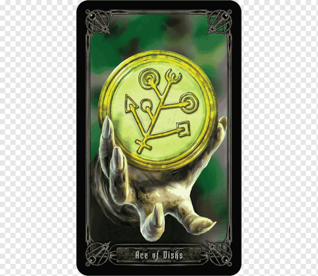 Таро Некрономикон туз пентаклей