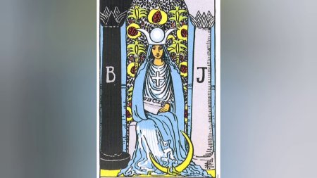 Жрица Таро Райдер Уэйт