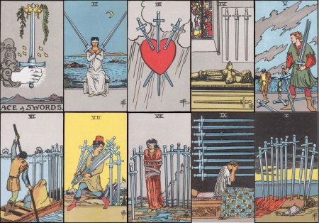 Младшие арканы Таро Райдер Уэйт