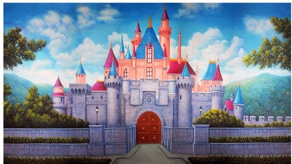 Сказочный Королевский дворец Дисней