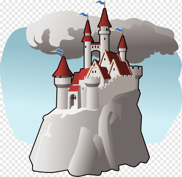 Крепость мультяшная