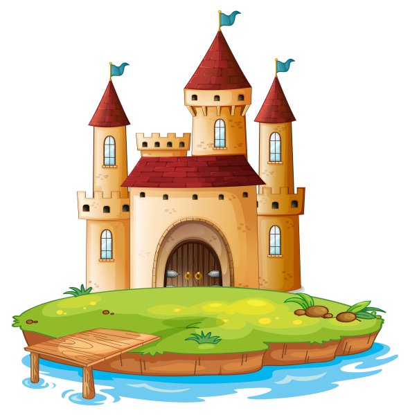 Королевский замок для детей