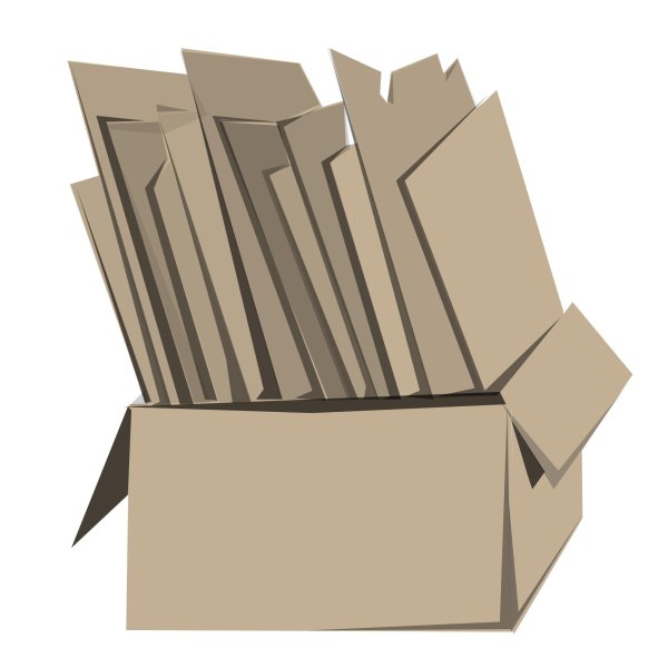 Кусок картона