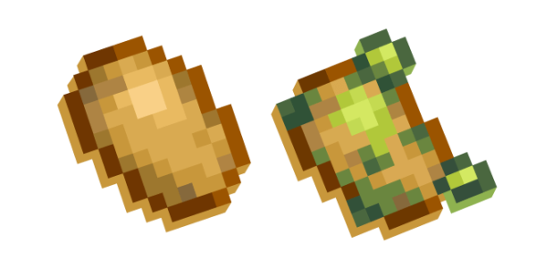 Ядовитый картофель в майнкрафт