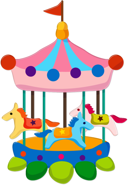 Карусель мультяшная