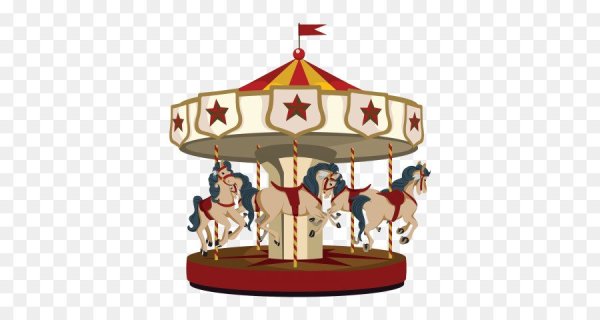 Новогодняя Карусель иллюстрация