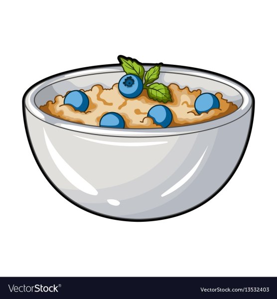 Тарелка с кашей для детей