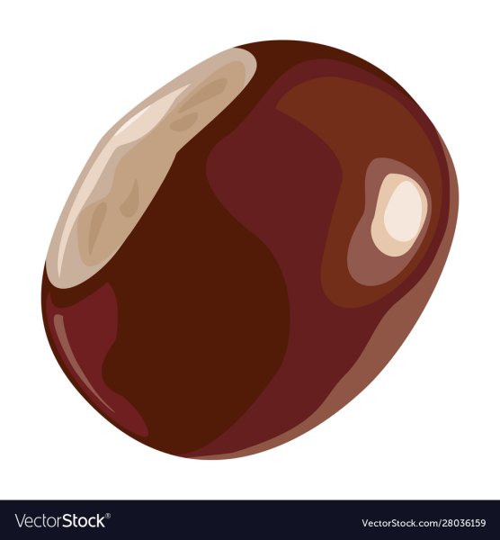 Каштан мультяшный