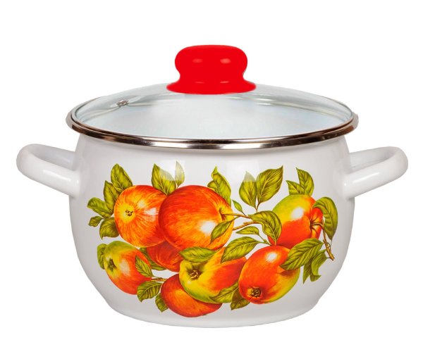 Кастрюля СТАЛЬЭМАЛЬ 1rd205s 4 л