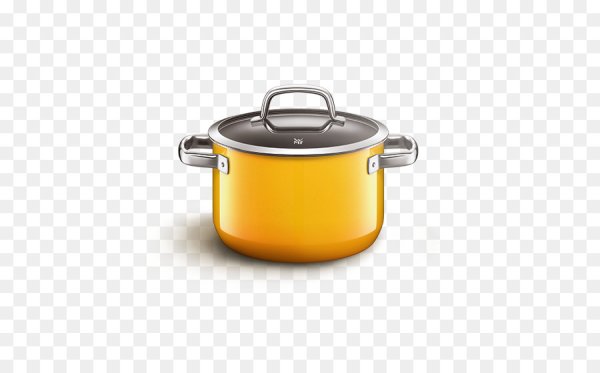 Кастрюлька на прозрачном фоне