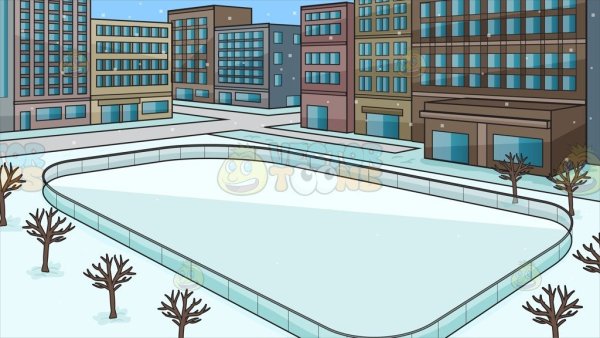 Каток рисунок