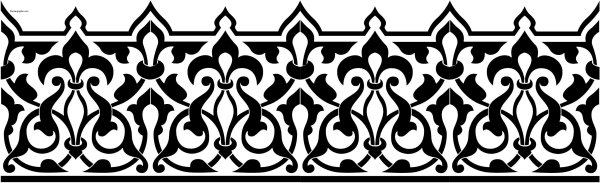 Ингушский орнамент вектор