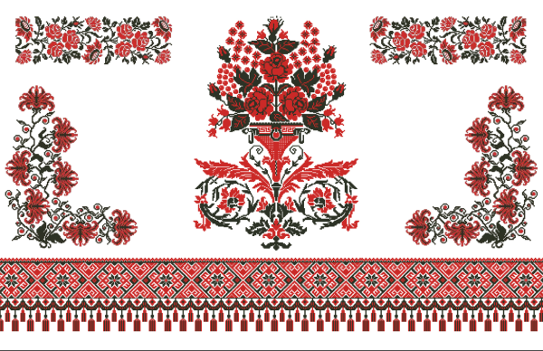Казачество Донское национальные узоры