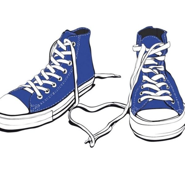 Кроссовки рисунок