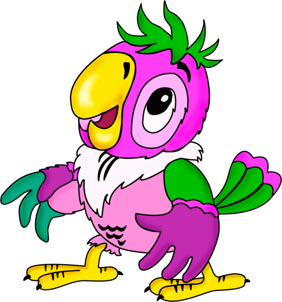 Мульт герои попугай Кеша