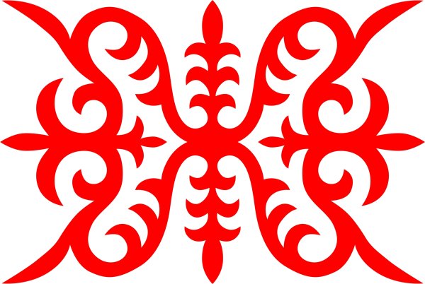 Киргизский орнамент