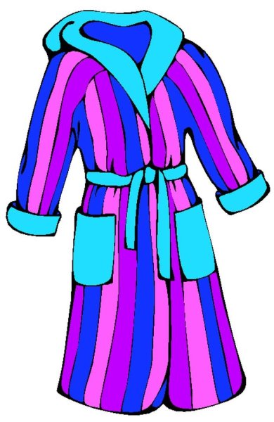 Халат клипарт