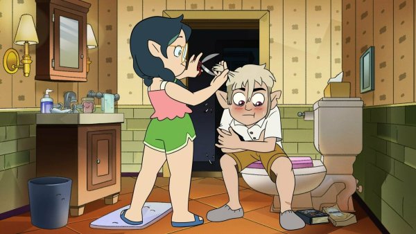 The Owl House Hunter long hair Season 3