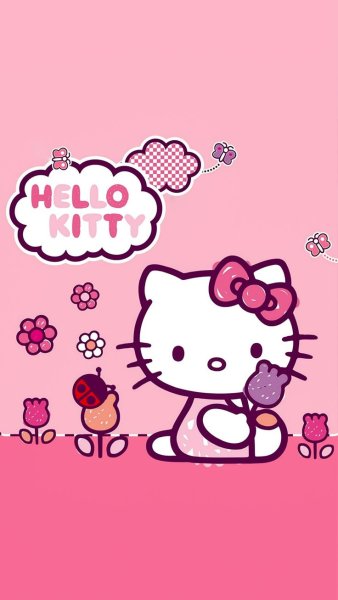 Хэллоу Китти надпись