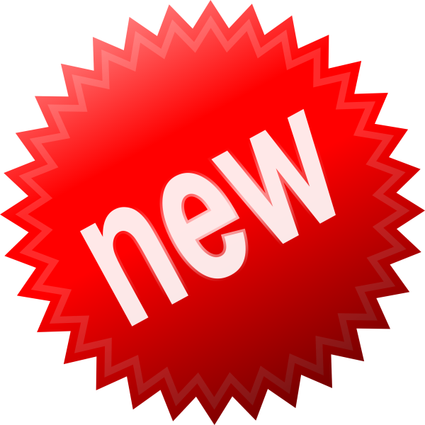 Новинка стикер