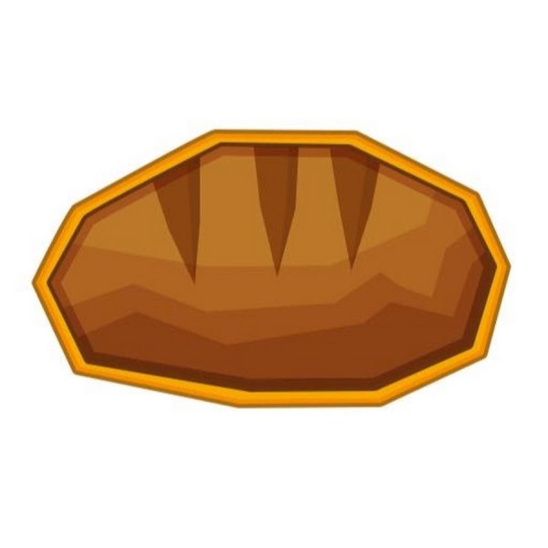 Хлеб из майнкрафт без фона